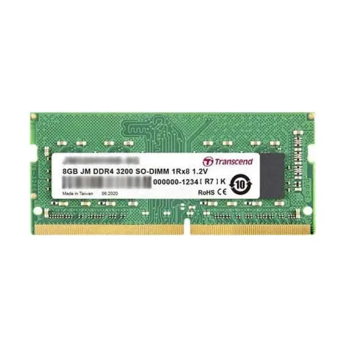 Transcend JetRAM 8GB DDR4 3200Mhz SO-DIMM Laptop RAM