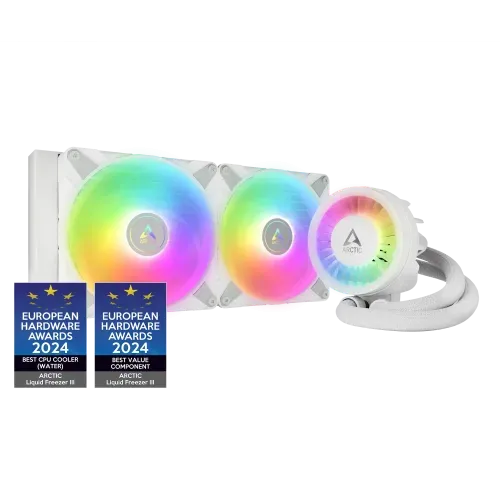 Arctic Liquid Freezer III 280MM ARGB Liquid CPU Cooler White 