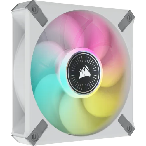 Corsair iCUE ML120 RGB ELITE Premium 120mm PWM Magnetic Levitation Fan White Single Pack