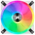 Corsair iCUE QL120 RGB 120mm PWM White Single Case Fan