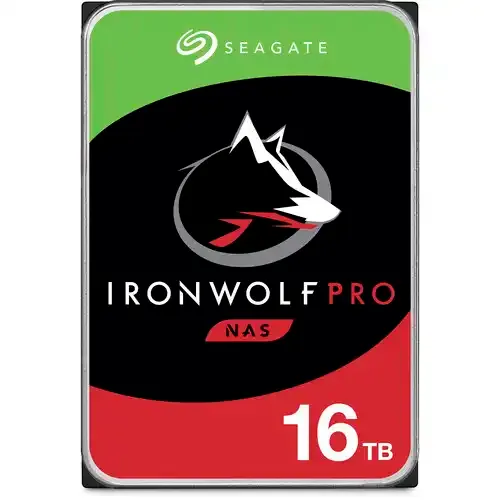 Seagate IronWolf Pro 16TB 3.5 Inch SATA 7200RPM NAS HDD