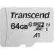 Transcend 64GB MicroSDXC/SDHC 300S Class 10 Memory Card (TS64GUSD300S)