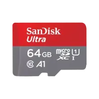 SanDisk Ultra SQUAB 64GB MicroSDXC UHS-I Memory Card (SDSQUAB-064G-GN6MN)
