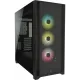 Corsair iCUE 5000X RGB Tempered Glass Mid-Tower ATX PC Smart Case