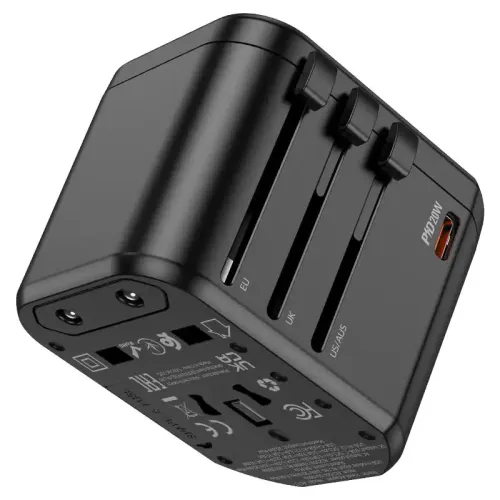 Hoco AC15 Walker 3-Port PD20W Universal Conversion Charger