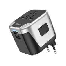 Hoco AC5 Dual USB Universal Travel Adapter