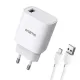 Oraimo Cannon 2 Pro 18W Charger Adapter with Type-C Cable