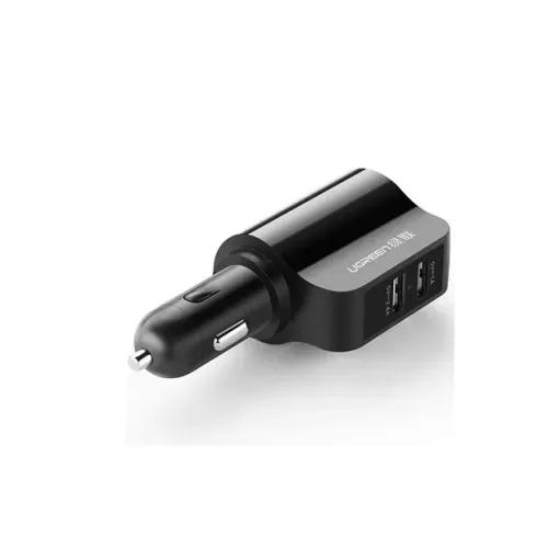 UGREEN Dual USB Car Charger With Extended Header#20394
