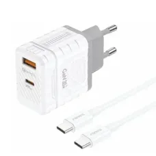 FONENG EU61 30W Dual Port Charger Adapter With Type-C Cable
