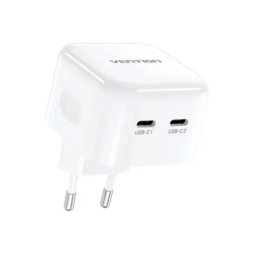 Vention FBPW0-EU GaN 35W Dual Port USB Type-C Charger