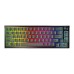 Fantech MAXFIT67 MK858 RGB Pre-Lubed Gateron Milky Yellow Switch Mechanical Hotswap Keyboard