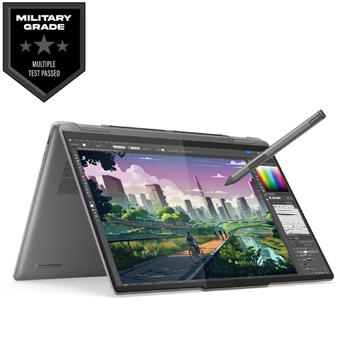 Lenovo Yoga 7 2-in-1 14AHP9 Ryzen 5 8640HS AI Integrated 14" Touch Laptop