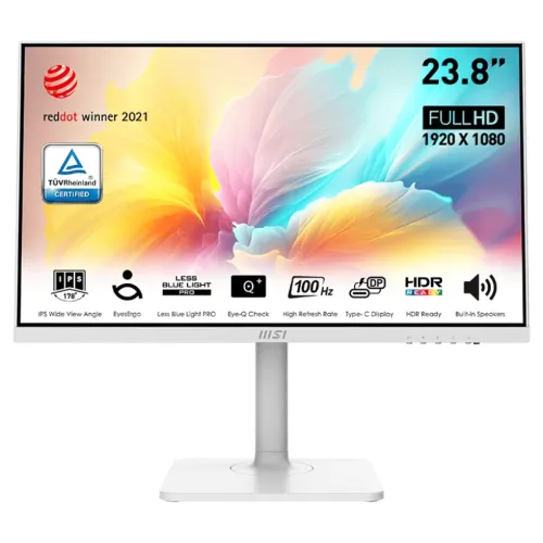 MSI Modern MD2412PW 23.8 Inch Type-C 100Hz FHD Monitor