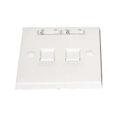 CommScope 2225212-1 Dual Port Faceplate