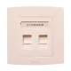 Vivanco VCA20 2 Port Faceplate with Shutter