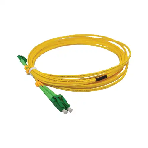 Safenet 5M SM Duplex Fiber LC/APC Patch Cord Yellow