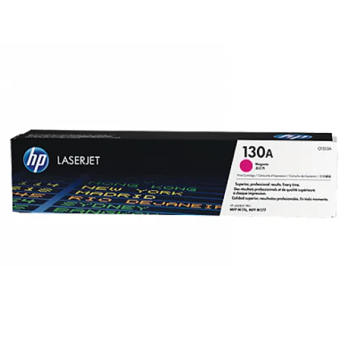 HP 130A Magenta Original LaserJet Toner Cartridge (For CLJ M177FW MFP)
