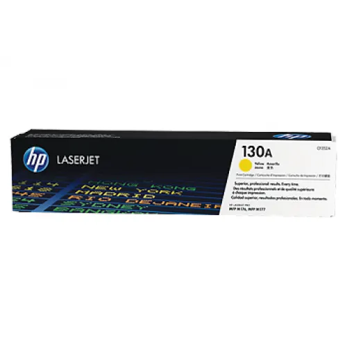 HP 130A Yellow Original LaserJet Toner Cartridge (For CLJ M177FW MFP)