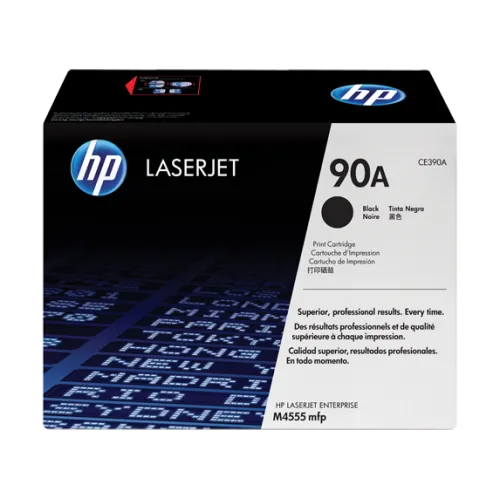 HP 90A Black Original LaserJet Toner (For LJ M601N, D, DN, 602N, D, DN)