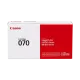 Canon 070 Black Original LaserJet Toner
