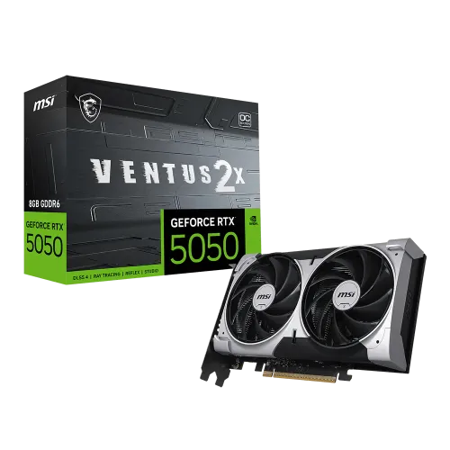 MSI GeForce RTX 5050 8G VENTUS 2X OC Graphics Card