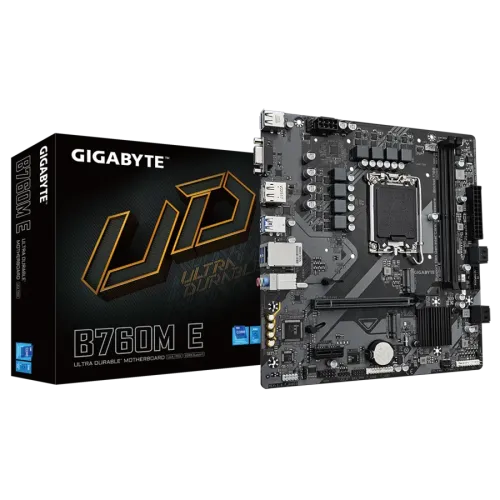 GIGABYTE B760M E DDR5 Micro ATX Motherboard