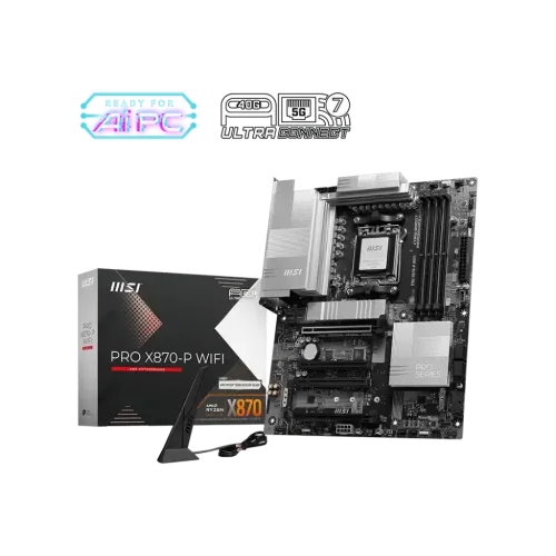 MSI PRO X870-P WIFI AM5 ATX Motherboard