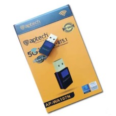 Aptech AP-WA107N 300Mbps Dual Band Mini USB WiFi Adapter with Bluetooth 5.1
