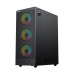 Value-Top AUNIX 81F4 Mid Tower ATX Gaming Casing (Black)